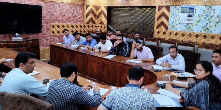 DC Kupwara reviews preparation for updation of Panchayat Electoral Roll
