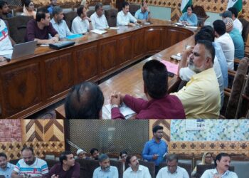 DC Kupwara Reviews Seva Pakhwada under Ayushman Bhava campaign