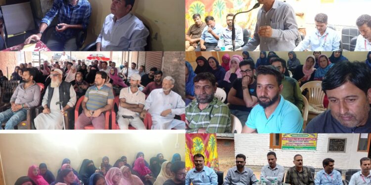 NMBA: Awareness programmes at different block Headquarters in Kupwara district organized