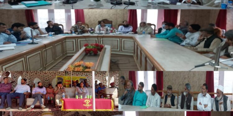 DC Kupwara conducts day-long extensive tour of Tangdar , Teetwal