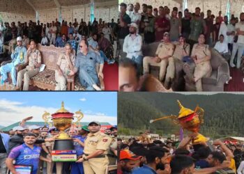 Kupwara Police Cricket League Successfully Concludes at Galizoo Stadium Kupwara