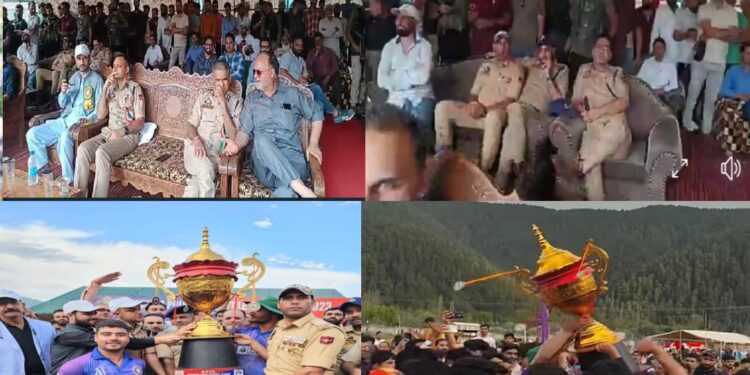 Kupwara Police Cricket League Successfully Concludes at Galizoo Stadium Kupwara