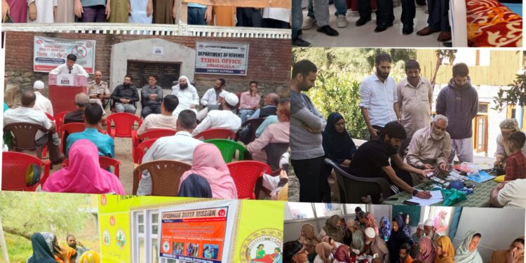 Fortnightly “Ayushman Bhava” compaign picks pace in Kupwara district, reaches out to remote areas of LOC.