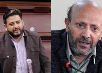 Fayaz Mir demands Release of Er Rashid,other Political detainees.