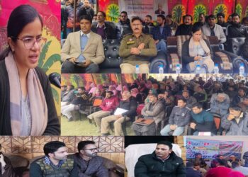 DC Kupwara chairs Mega Block Diwas in Block Hayhama,