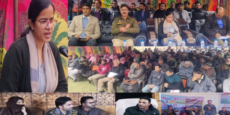 DC Kupwara chairs Mega Block Diwas in Block Hayhama,
