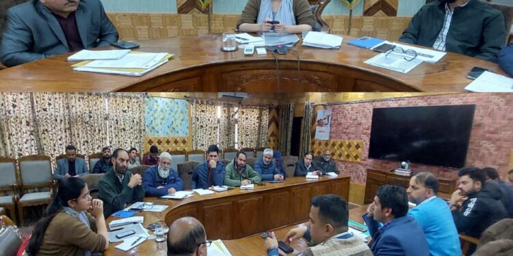 DC Kupwara reviews progress under JJM