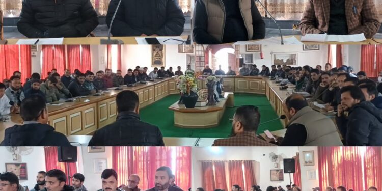 Special Summary Revision meeting held at Handwara
