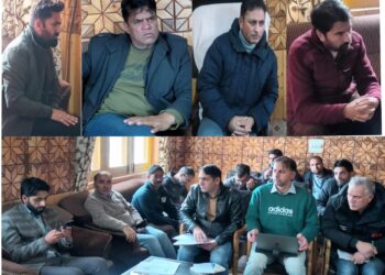 Chairman DDC Kupwara reviews status of JJM, power scenario
