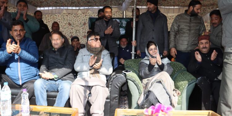 Peoples’s interest, not the personal desire for power has always Guided PDP’s Political Alliances: Mehbooba Mufti