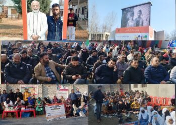 Viksit Bharat Sankalp Yatra gets massive response in Qaziabad and Rajwar blocks of Kupwara district.