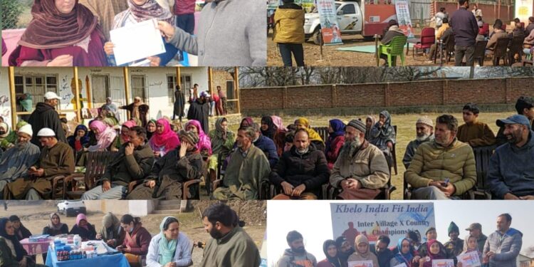 Viksit Bharat Sankalp Yatra held in 22 Panchayats of Mawar Qalamabad, Qaziabad blocks of Kupwara district