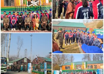 Kupwara: Indian Army flagged off 16 players to pune for Cricket tournament