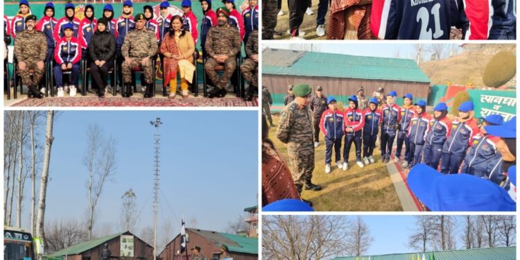 Kupwara: Indian Army flagged off 16 players to pune for Cricket tournament
