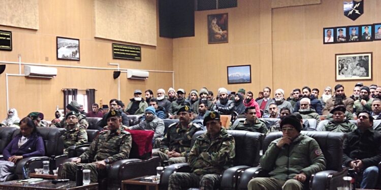 INDIAN ARMY ORGANISES EX SERVICEMEN RALLY TO HONOUR VETERANS AT KUPWARA