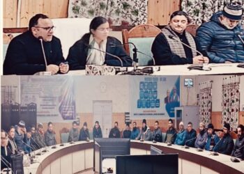 Four Days’ Workshop on Peace Education Concludes in District Kupwara, DC Kupwara chairs valedictory session.