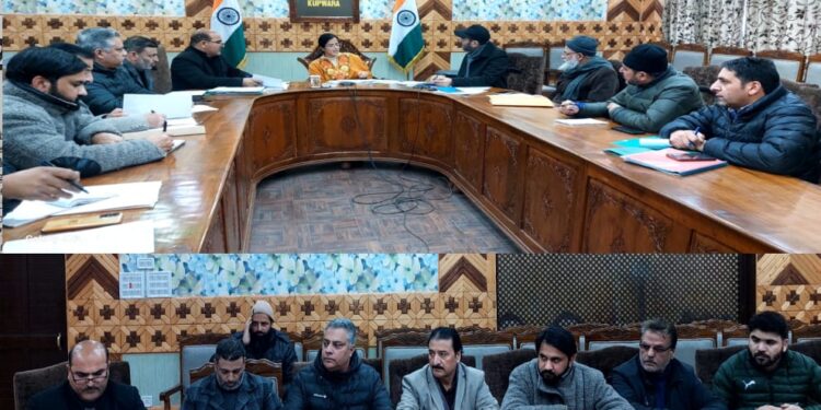 DDC Kupwara chairs meeting of JJM Committee to approve Revised DAP