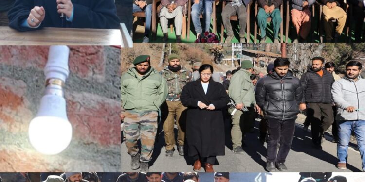 Two remote Villages of Keran along LOC, get grid connectivity for the first time in 75 years