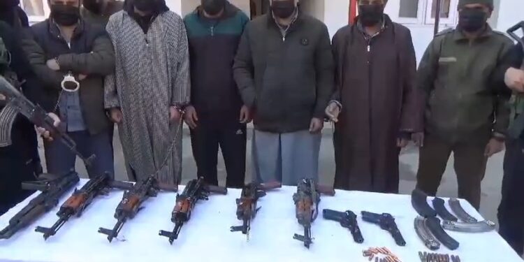 Narco-terror module busted, 5 arrested in Kupwara: Police