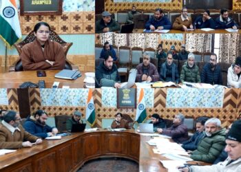 DC Kupwara reviews progress on RIDF projects of NABARD