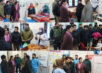 DC Kupwara conducts surprise visit of SDH Kupwara