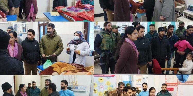 DC Kupwara conducts surprise visit of SDH Kupwara