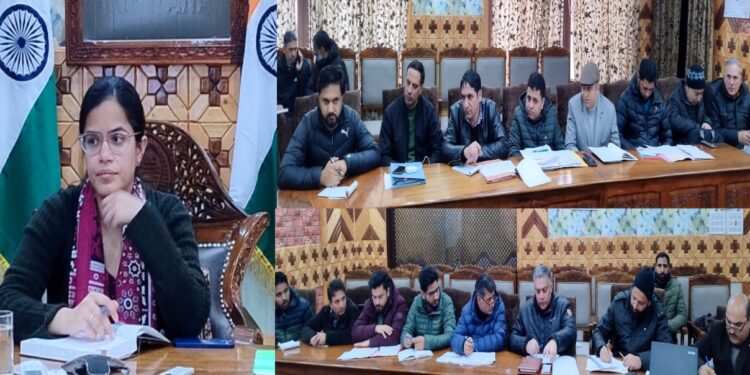 DDC Kupwara reviews progress of ongoing works under JJM