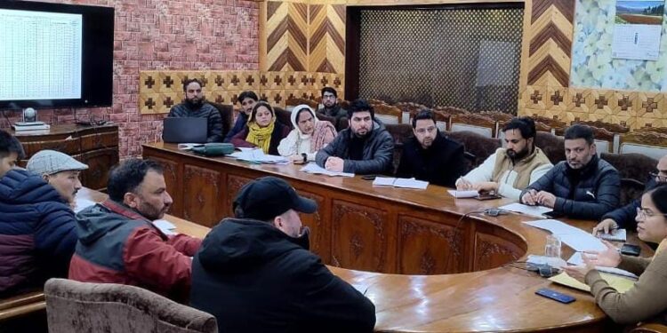 DDC Kupwara reviews progress of various schemes of Rural Development Department