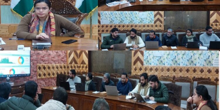 DDC Kupwara reviews progress under Zimadari Project