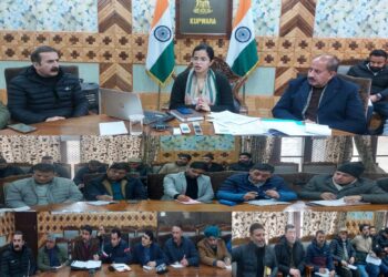DC Kupwara reviews the Preparation for upcoming ‘Viksit Bharat, Viksit Jammu Kashmir’ programme