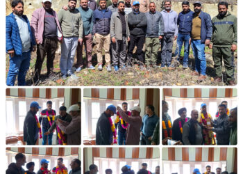 Affectionate farewell accorded to outgoing Range Officer Feroz Ahmad Marazi