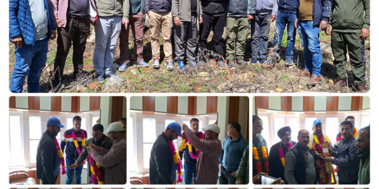 Affectionate farewell accorded to outgoing Range Officer Feroz Ahmad Marazi