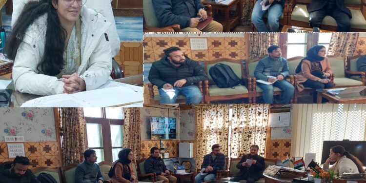 DC Kupwara chairs DGRC meeting to review grievances, implementation of AB- PMJAY