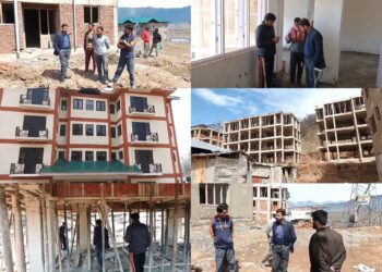 ADC Handwara inspects Transit Migrant Accommodations at Kulangam, Nutnussa