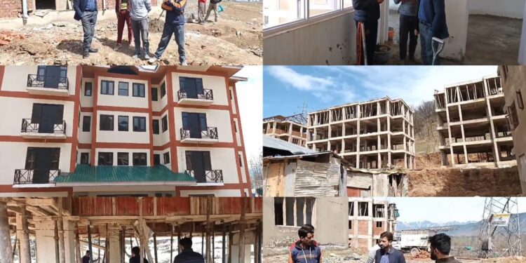 ADC Handwara inspects Transit Migrant Accommodations at Kulangam, Nutnussa