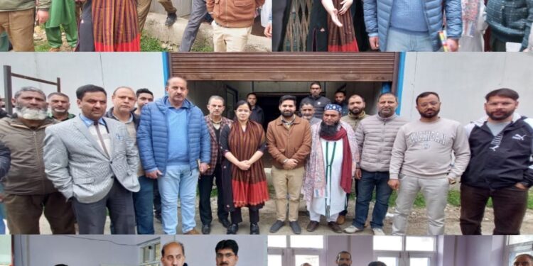 DEO Kupwara inspects Strong Room Kupwara, District Election Control Room