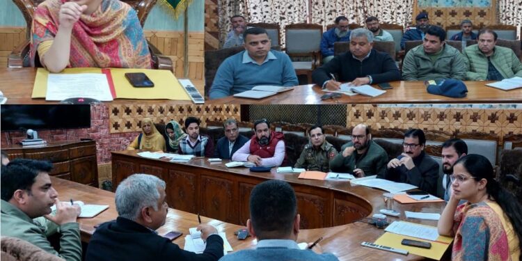 DC Kupwara chairs Road Safety Committee meeting, directs concerned to ensure zero tolerance against overloading, other traffic violations