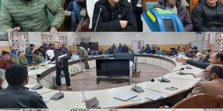 Lok Sabha Elections – 2024: Training imparted to Sector Magistrates at Kupwara
