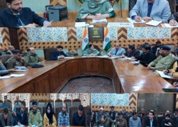 DC Kupwara reviews arrangements for celebration of upcoming religious festivals