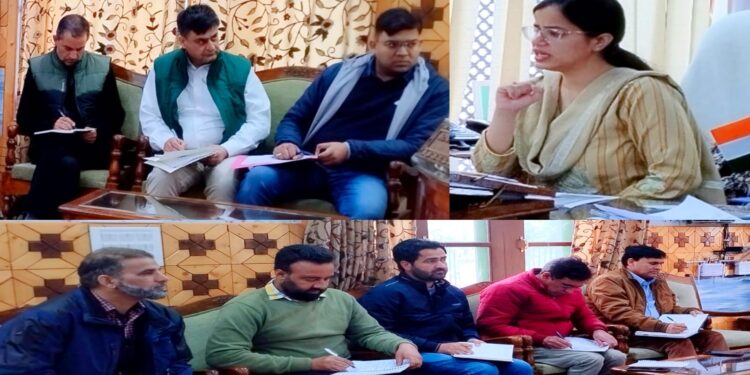 LOK SABHA ELECTIONS 2024: DEO Kupwara reviews preparations for SVEEP activities, upcoming plantation drive in all polling stations of the district