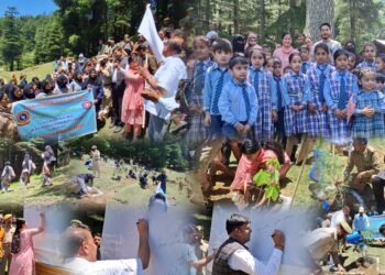Kamraj Forest Division Kupwara Organizes Plantation Drive and Trekking Event Under SVEEP Initiative