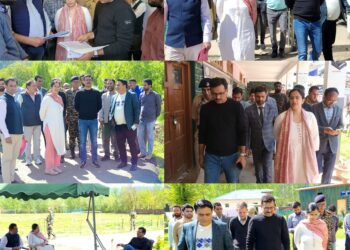 General Observer visits Kupwara to oversee election preparedness