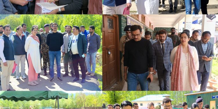 General Observer visits Kupwara to oversee election preparedness