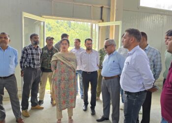 DC Kupwara inspects ISC Galizoo, other sports infrastructure, directs concerned Officers to expeditiously complete the Project
