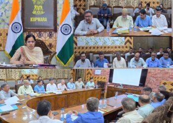 DDC Kupwara reviews progress under Jal Jeevan Mission