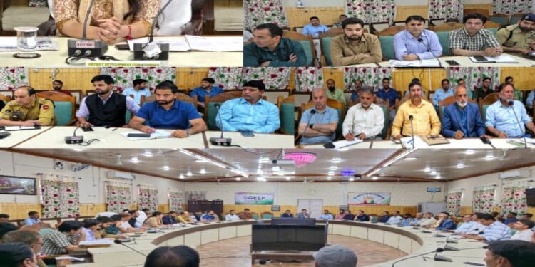 DC Kupwara reviews preparedness for Supervisor Recruitment Exam
