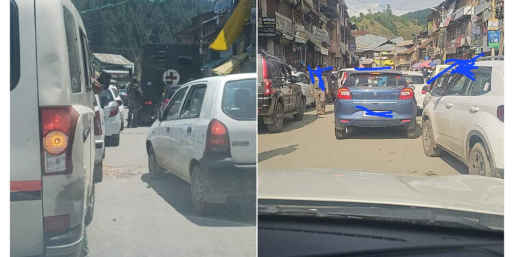 Kupwara Admin Set to Cancel Oneway Traffic Order Amid Severe Congestion Concerns