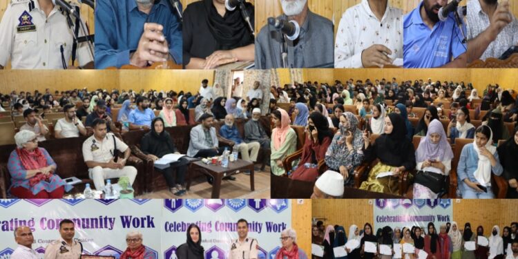 Anhad Community Centre Hosts Celebratory Program for Community Contributions at Town Hall Kupwara 
