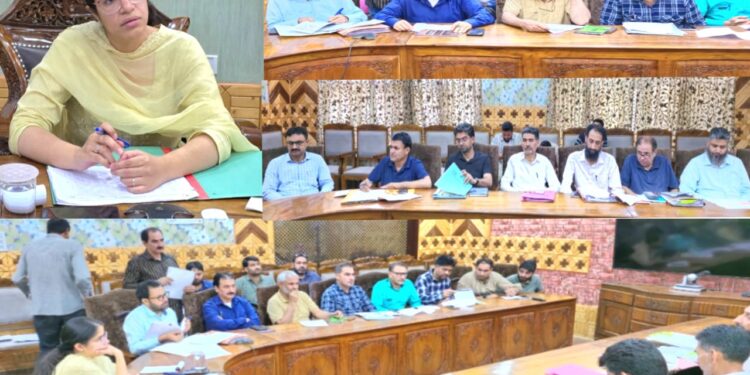 DC Kupwara chairs Rent Assessment Committee meeting