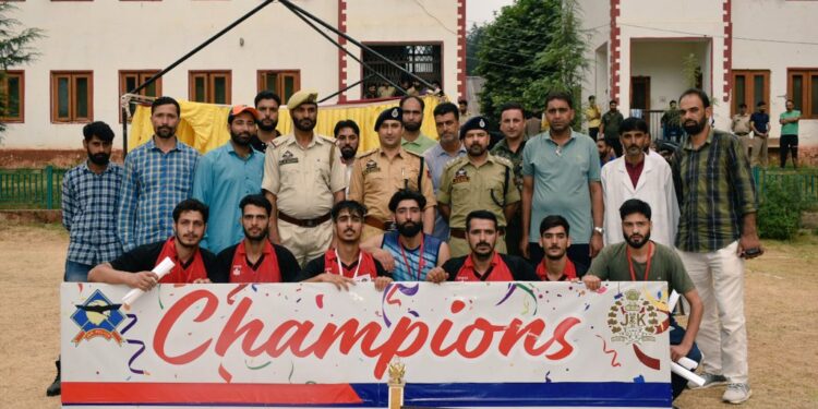 Lolab Volleyball Club Wins JK Police Sponsored Tournament Held At DPL Kupwara